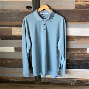 Men’s Adidas Long Sleeve Polo